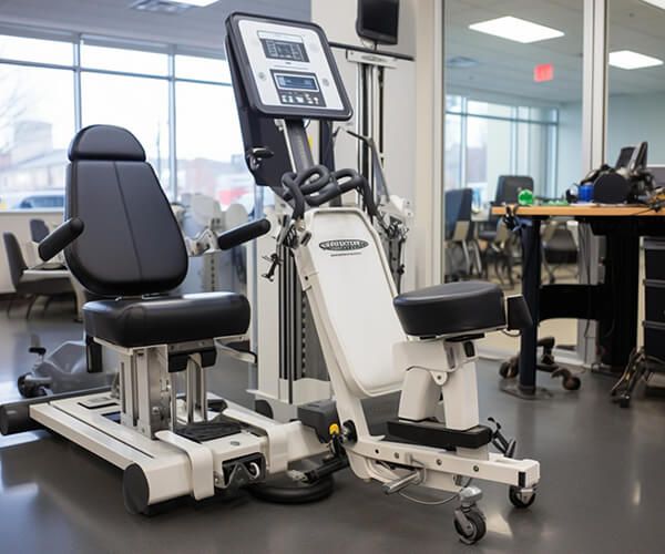 Advanced physiotherapy and mobility training zones