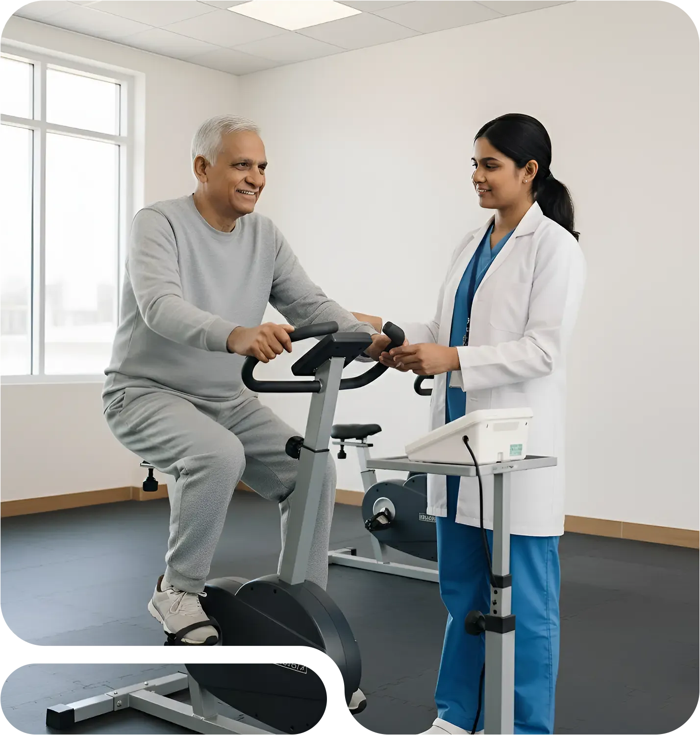 CARDIAC AND PULMONARY REHABILITATION<br>AT 2050 REHAB CARE