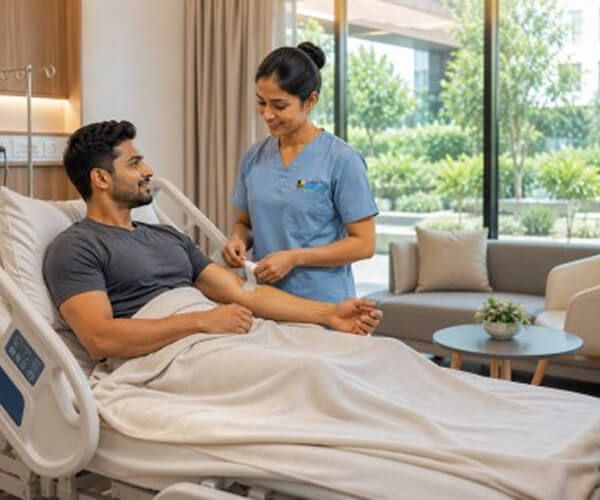 Comfortable Inpatient Rooms