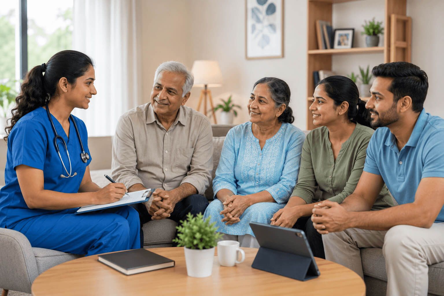 Family-Centred Approach: 