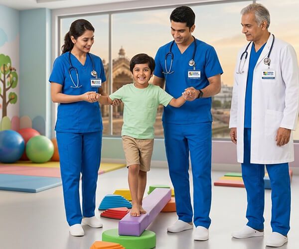 Dedicated physiotherapy suite