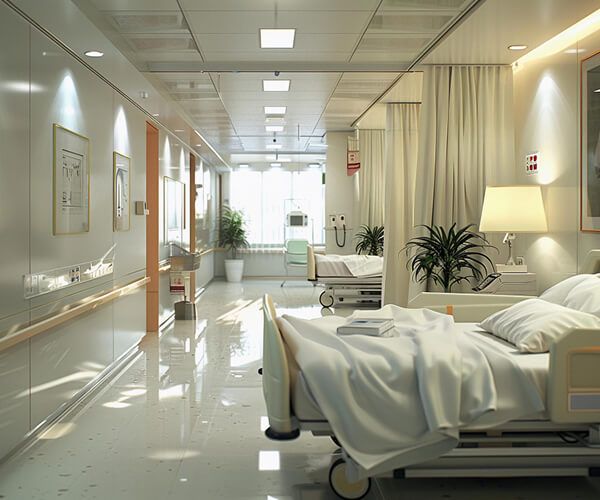Fall-safe patient rooms