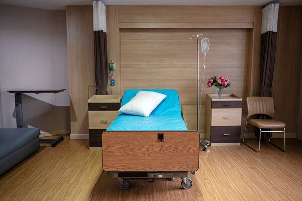 Inpatient rehabilitation rooms